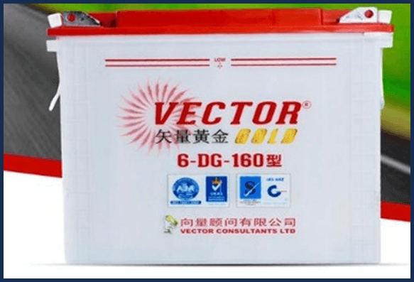 Vector Gold Battery